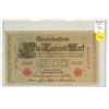 Image 1 : Germany – Empire. 1910 1000 Mark. A huge amount of money in 1910. Fine.