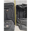Image 3 : " 4 piece black travel suitcase set" air canada w/ locks and keys