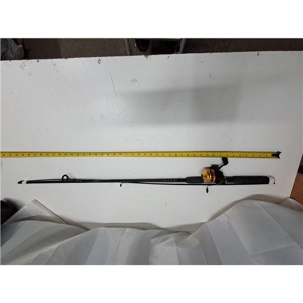 " black + gold fishing rod" Mitchell stainless ball bearing (8810)