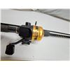 Image 2 : " black + gold fishing rod" Mitchell stainless ball bearing (8810)