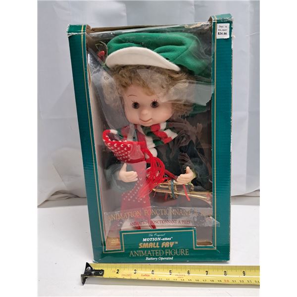 "the original motion-ettes small fry animated figure " 1995 (not tested)