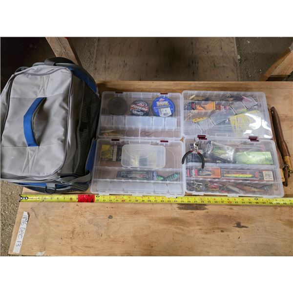 Fishing gear and tackle box