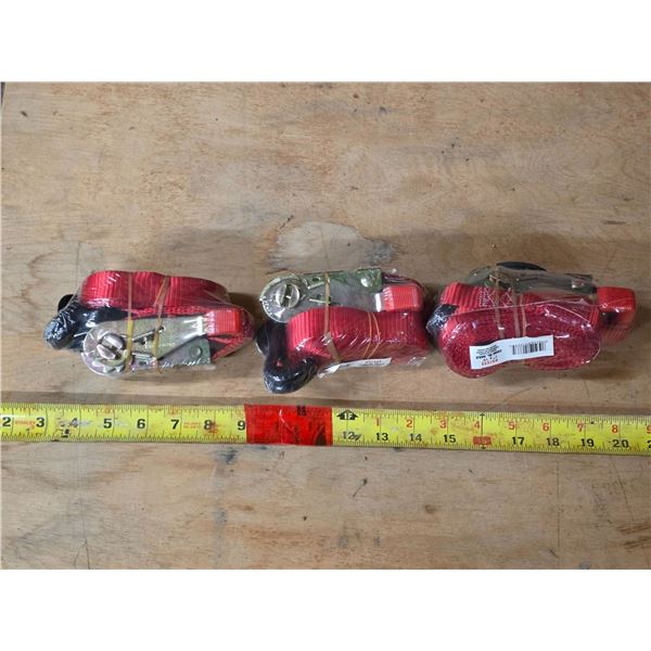 3 new 2000lb straps