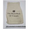 Image 1 : Royal Bank of Canada coin bag measuring 9 ½ inches X 15 ½ inches.