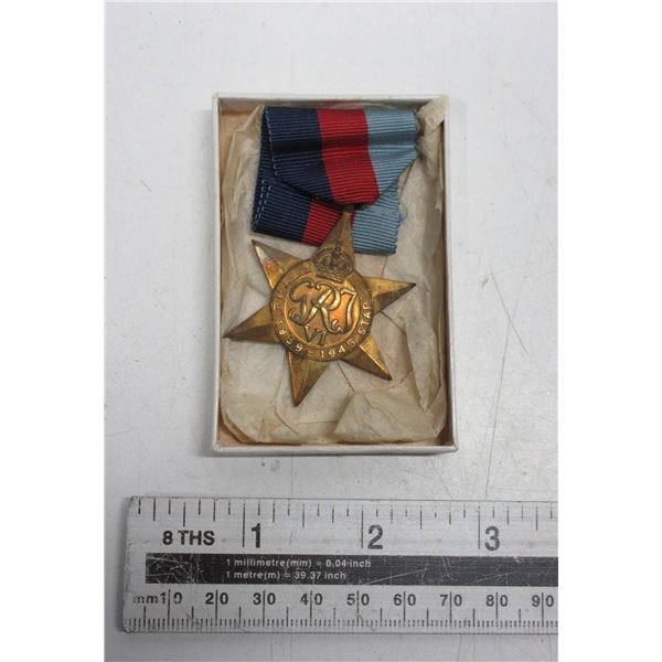 Canadian 1939 – 1945 Star. Housed in its original box.