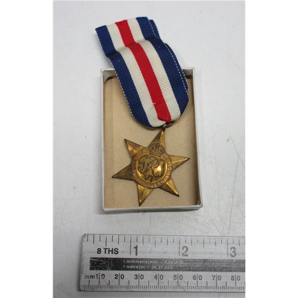 Canadian France and Germany Star. Housed in its original box.