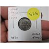 Image 1 : Newfoundland. 1942c Silver 10 Cents. Minted in Ottawa (C) because of World War II. VF30. Nicely Tone