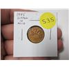 Image 1 : 1945 Canadian Small Cent. This coin has been dipped in acid, so it is smaller and thinner than norma