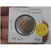 Image 1 : 1996 German Planchet $2 Toonie. MS63. Scarce.