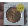Image 1 : 1867 – 1967 Alaska Purchase Centennial medal. BU.