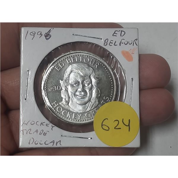 NHL Players Association Limited Edition Hockey Greats medal featuring Ed Belfour. Unc.