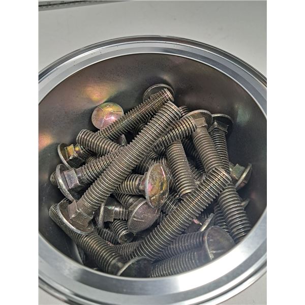 "50 1/2 / 3 1/2 carriage bolts" new