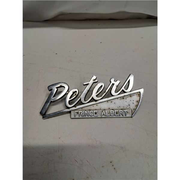 "peters" prince albert emblem