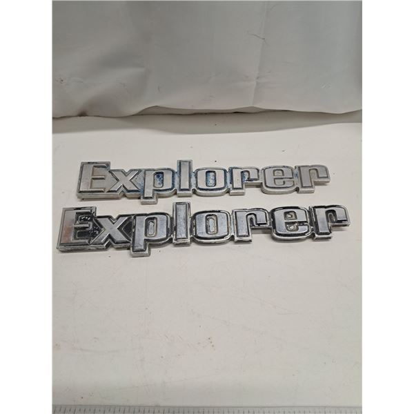 "2 explorer emblem" ford D6TB-99291B6P-CA