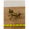 Image 1 : Vintage Brass Horse Coin Bank