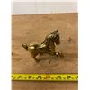 Image 3 : Vintage Brass Horse Coin Bank