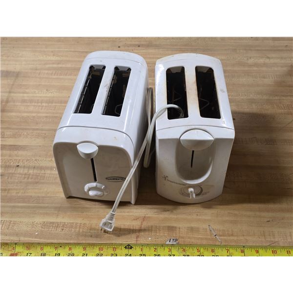 2 toasters- untested