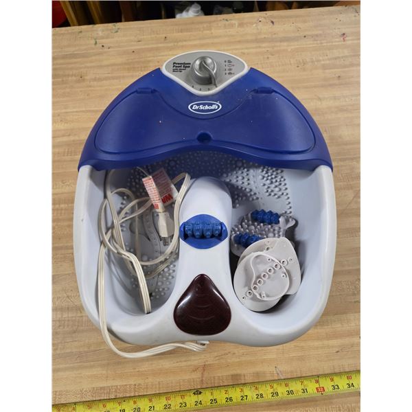 Dr scholls foot spa