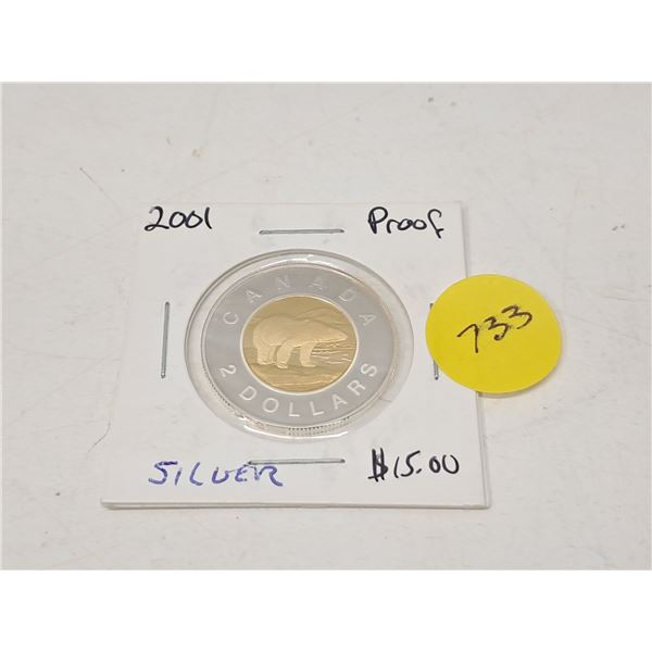 "2001 canadian toonie"