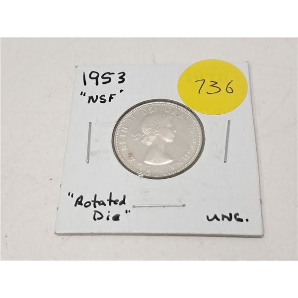 "1953 canadian twenty five cent"