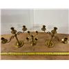 Image 1 : Vintage Brass plated Candle Holders