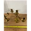 Image 4 : Vintage Brass plated Candle Holders