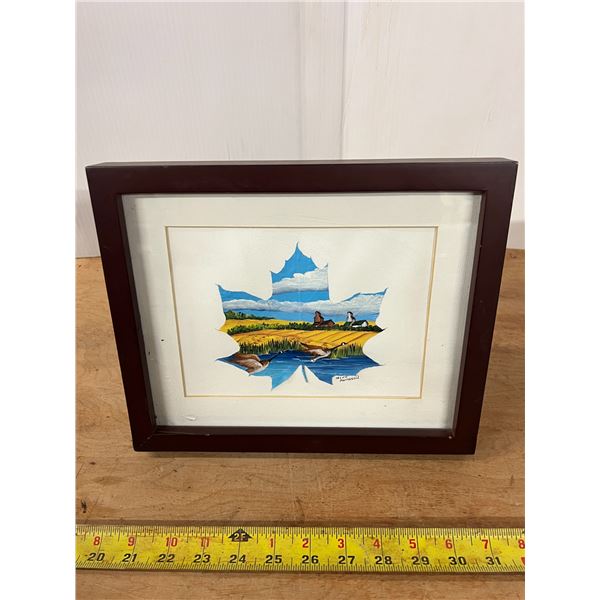 Picture frame by Irene Patterson, Brandon Manitoba Canada