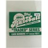Image 1 : 1991 Topps Baseball - Traded Series Set