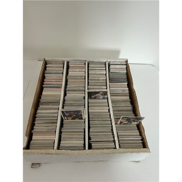 Large Box of Assorted Hockey Cards