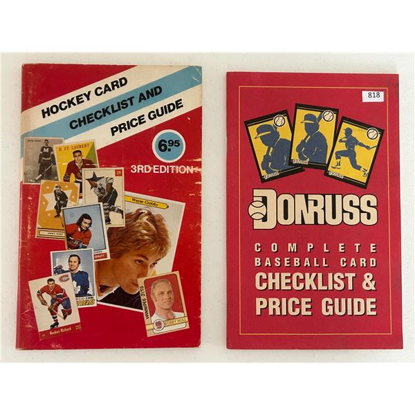 Vintage Sportscard Price Guides