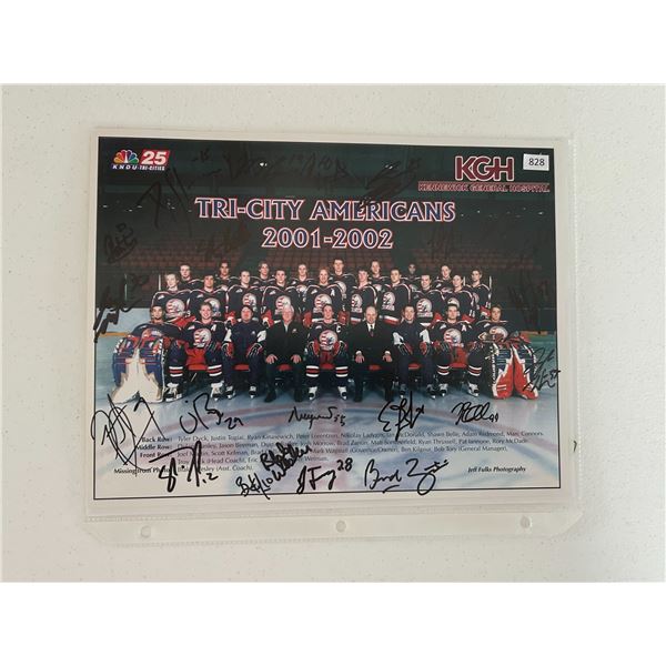 Assorted Autographed Hockey Prints (3)