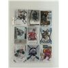 Image 1 : Serial Numbered Rookie Cards - 1 Sheet (9 Hockey Cards)
