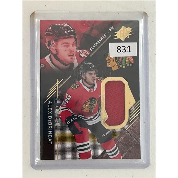 Alex Debrincat - Jersey Card
