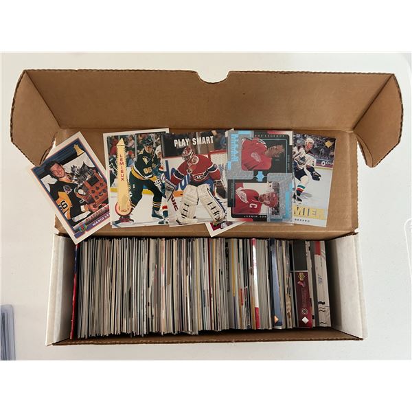 Box of Assorted Hockey Cards