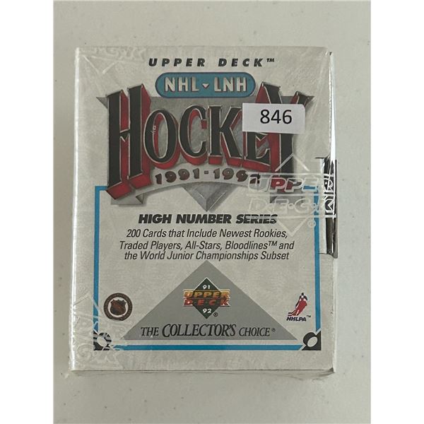 1991-92 Upper Deck High Series - Factory Sealed Set