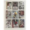 Image 1 : Assorted Autographed Hockey Cards - 1 Sheet (9 Hockey Cards)