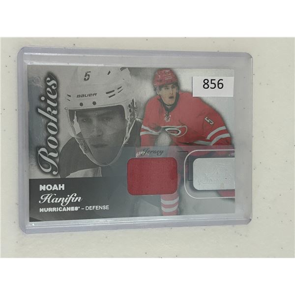 Noah Hanafin - Rookie Jersey Card