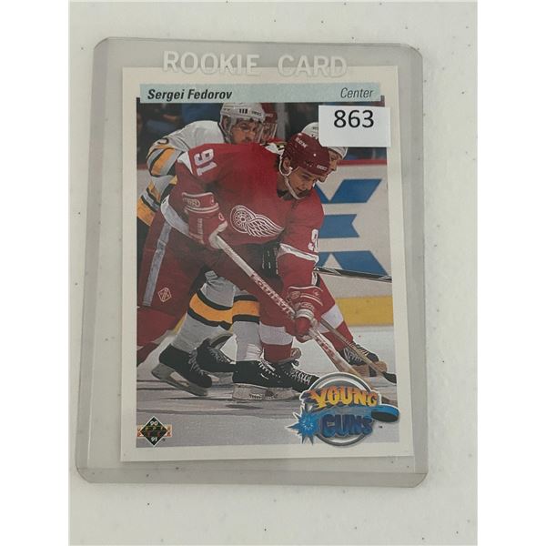 Sergei Federov - Young Guns Rookie Card