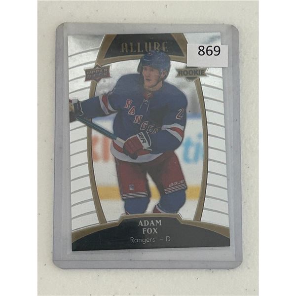 Adam Fox - Rookie Card