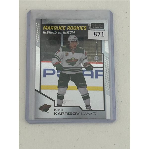 Kirill Kaprisov - Rookie Card