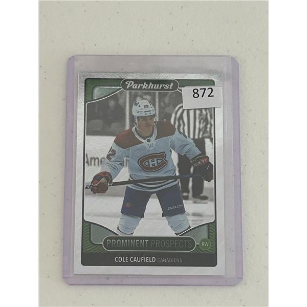 Cole Caufield - Rookie Card