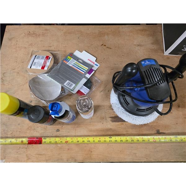 Power fist polisher and related items