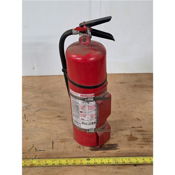Full fire extinguisher