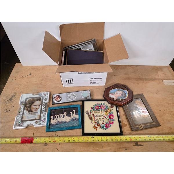 Lot of pictures and frames