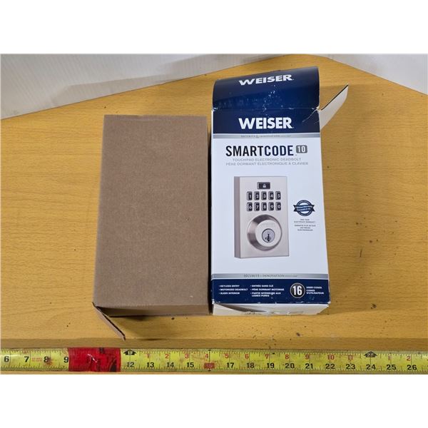 Wieser- electronic deadbolt- new