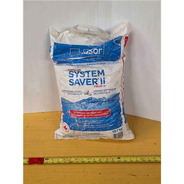 18Kg bag of water softener pellets