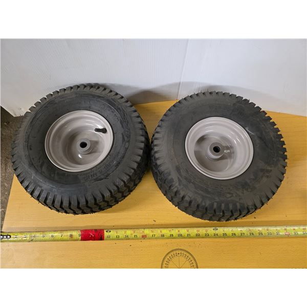 2 trailer tires- 15x6.00-6