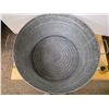 Image 2 : Large galvanized tub- 26"W by 10"H