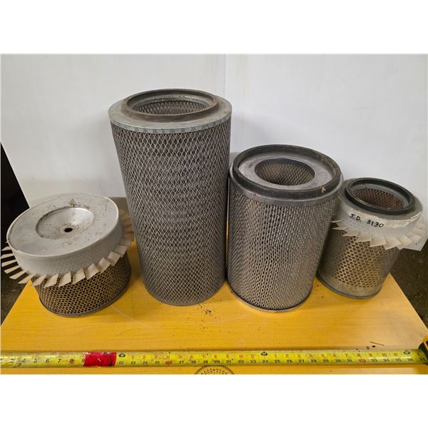 4 large filters for farm machinery