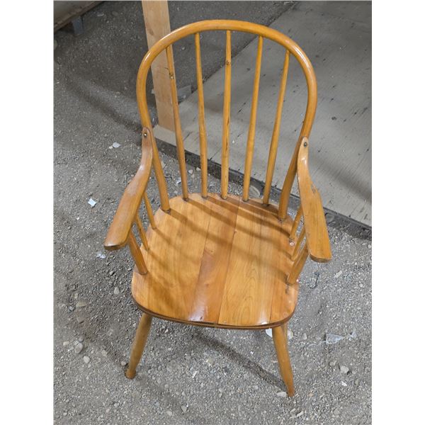 Wooden chair- 32"H